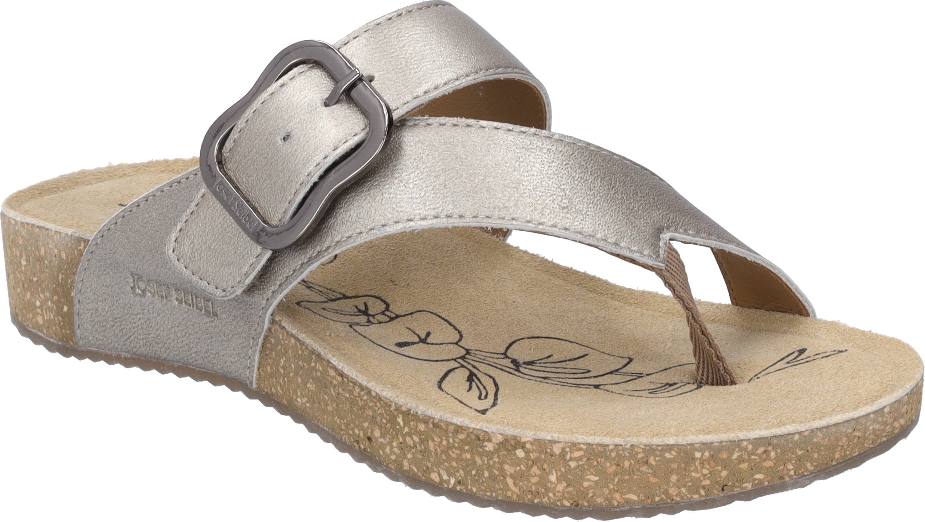 JOSEF SEIBEL Tonga 77 | Zehentrenner für Damen | Weiß Tonga 77, cristal