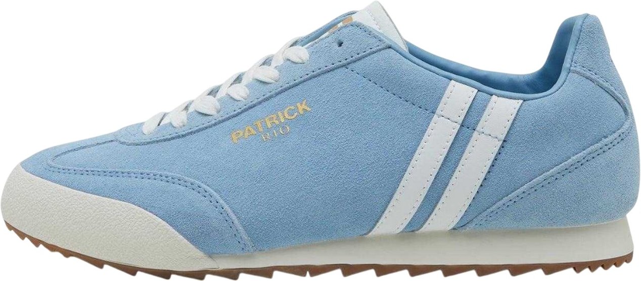 Patrick - "Rio" Sneaker für Herren, Wildleder (Himmelblau/Weiß)