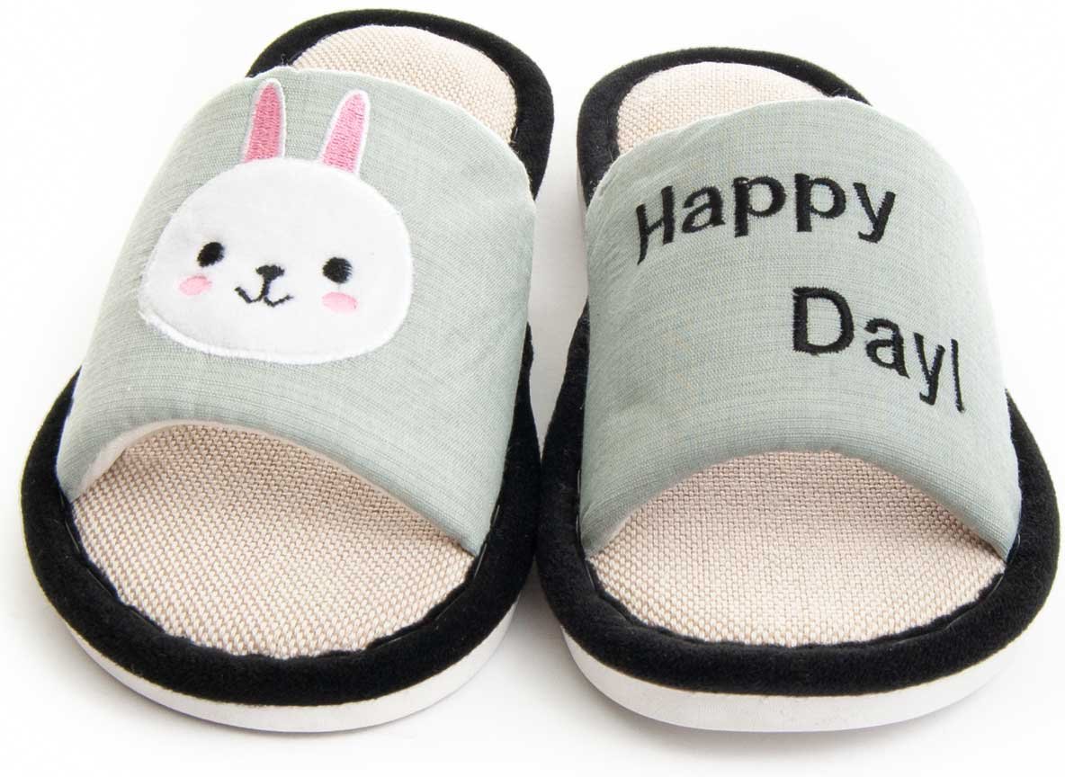 Northome Hausschuh Samy in Grau