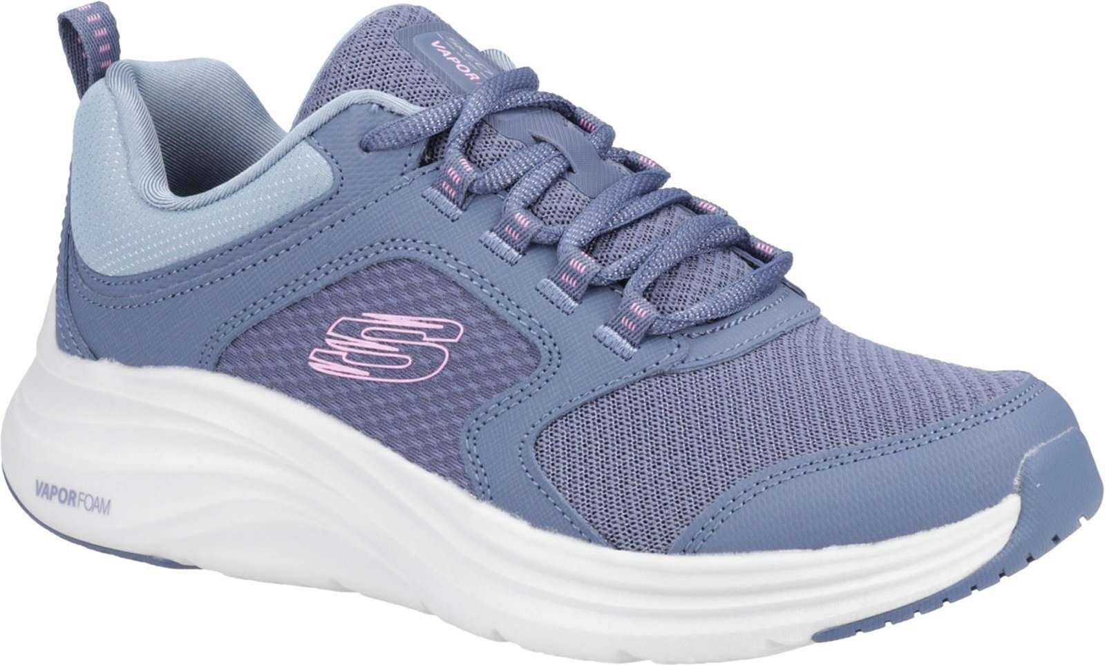 Skechers Vapor Foam Textile Damen Schiefer/Rosa Turnschuhe