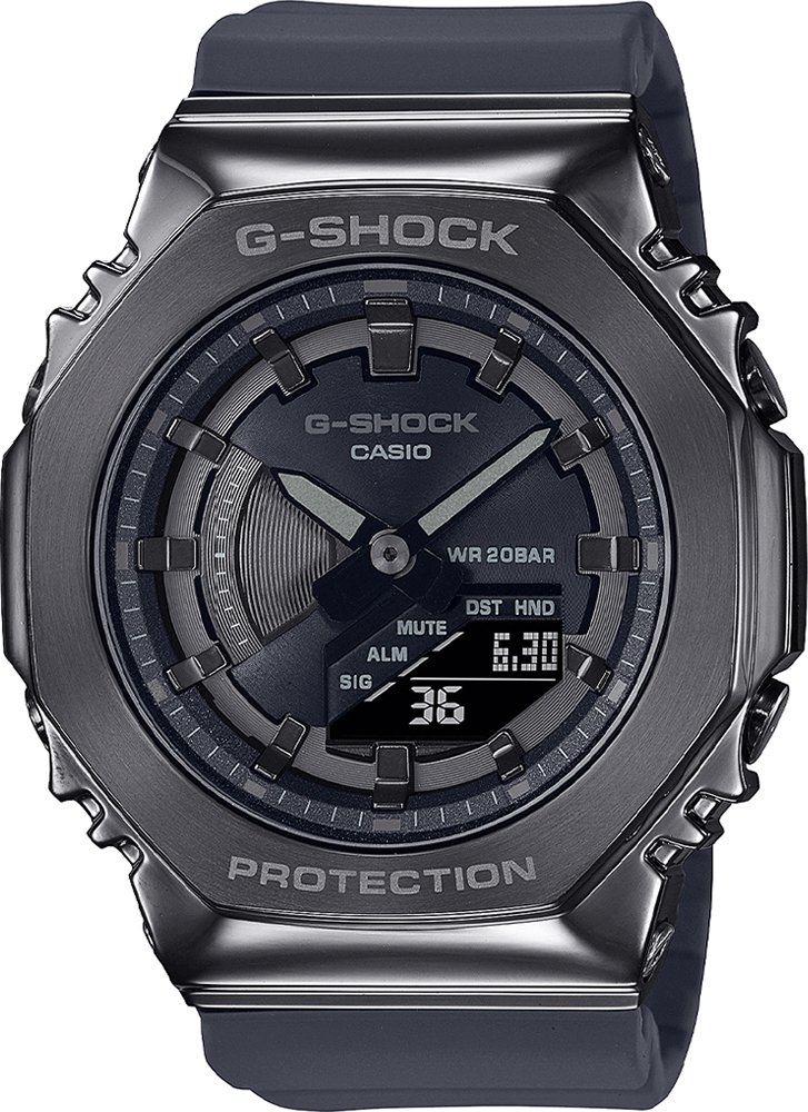 Casio G-shock Grau Damen Armbanduhr GM-S2100B-8AER