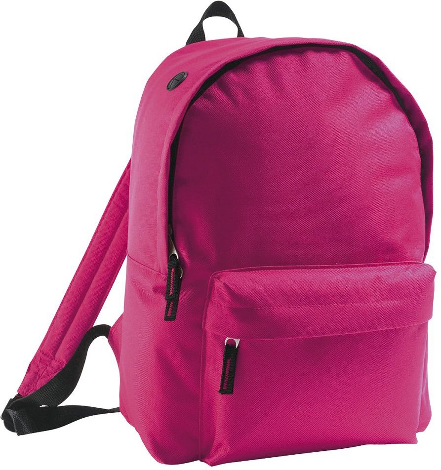 Thumbnail - SOLS Kids Rider Schulrucksack / Rucksack (Fuchsia)