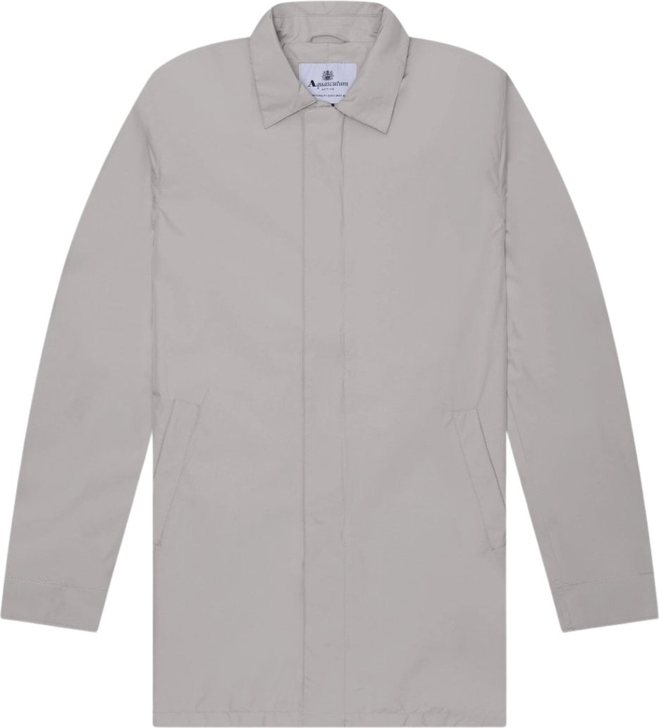 Aquascutum Active Packable Trench Antarctica Grey Jacke