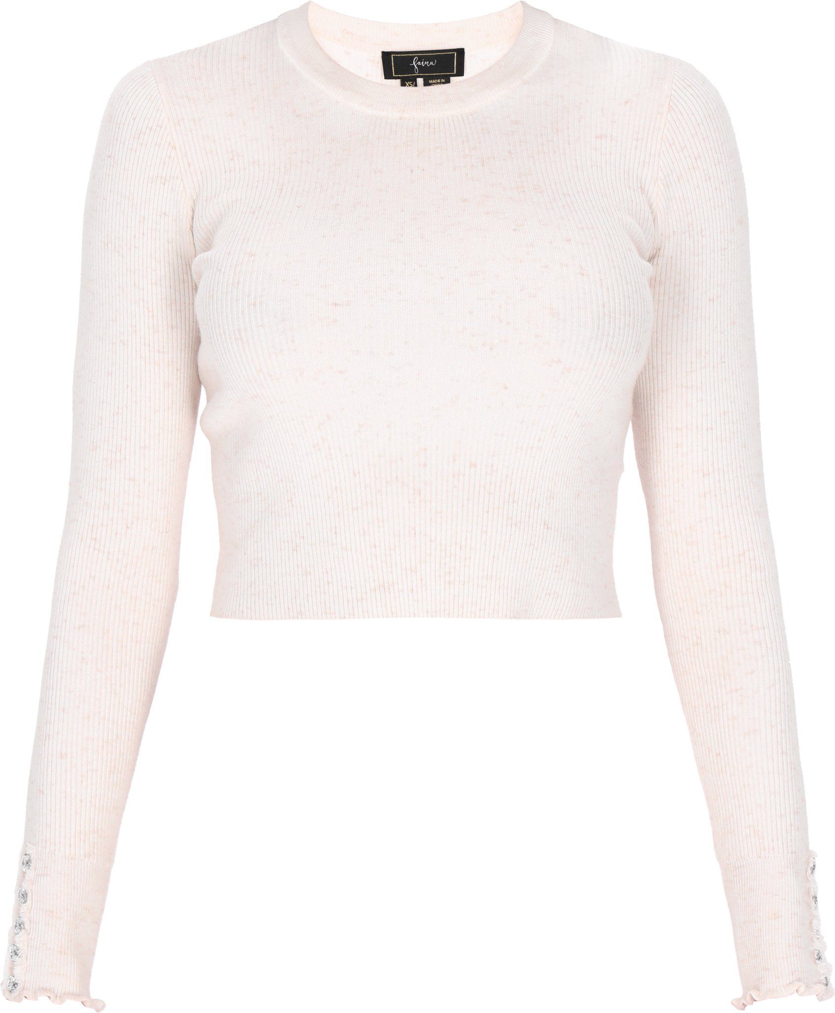 Faina Pullover Frauen cremefarben