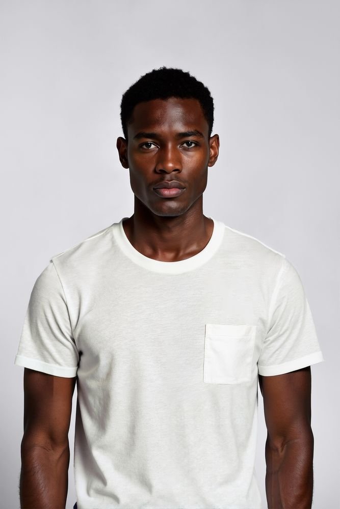 Weißes Herren-T-Shirt ARNOUX PK "KIS"