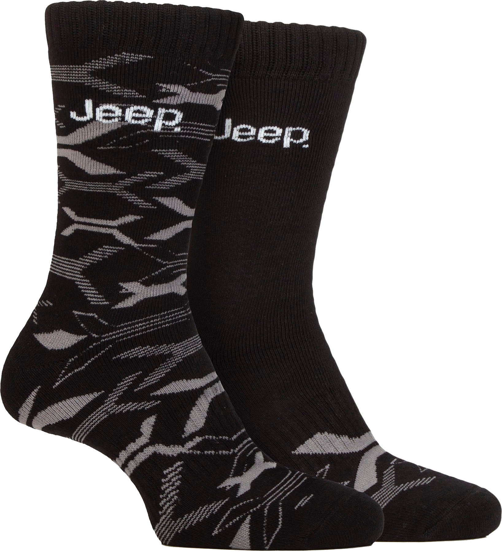 Mens Bamboo Arbeit Boot Socken | Jeep | weich und atmungsaktiv dicken Heavy Duty gepolstert Socken, stricken gerippt Sti...