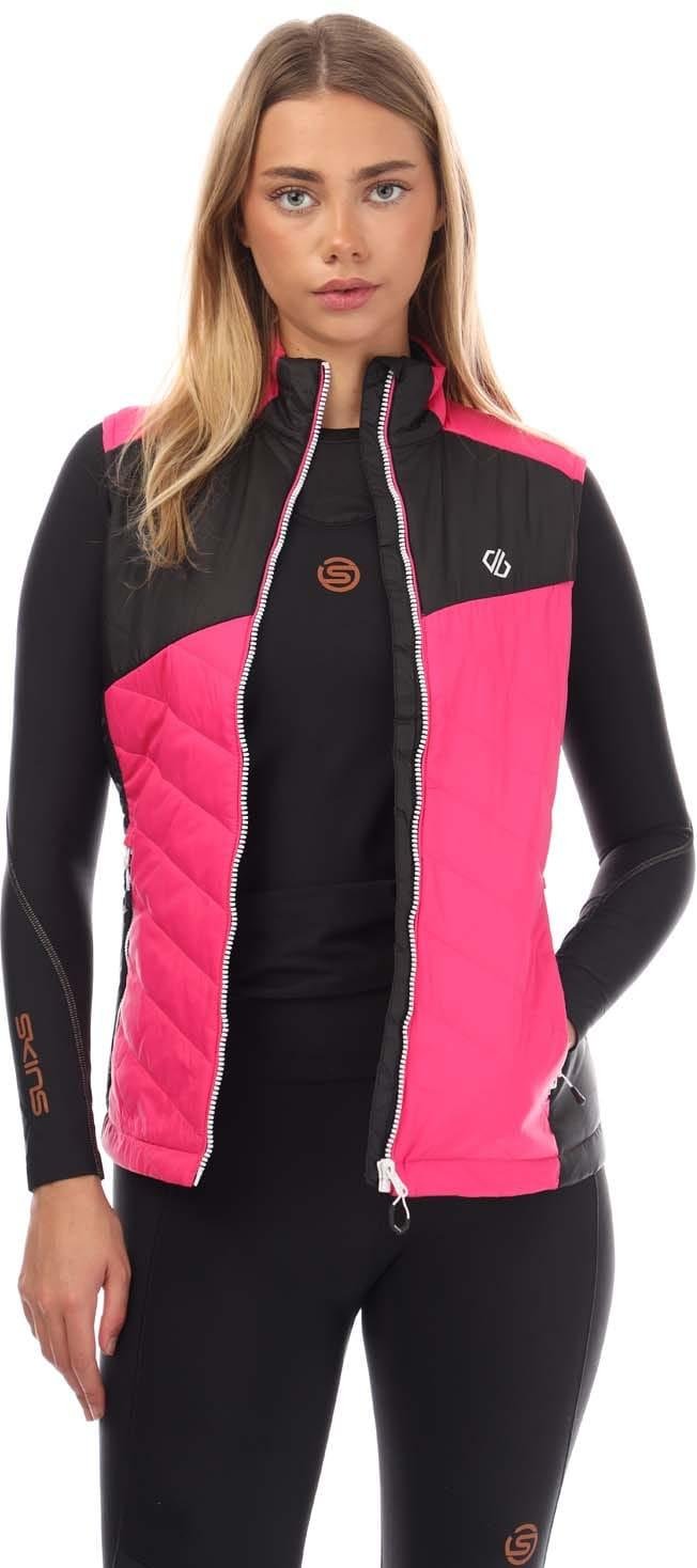 Dare 2B - "Ascending" Weste Wattiert für Damen (Pink/Schwarz)