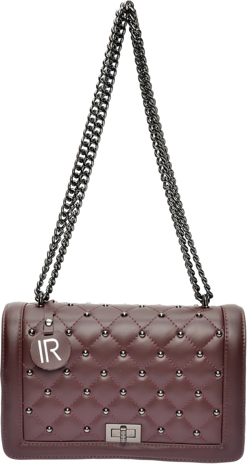 Isabella Rhea Violette Lederhandtasche