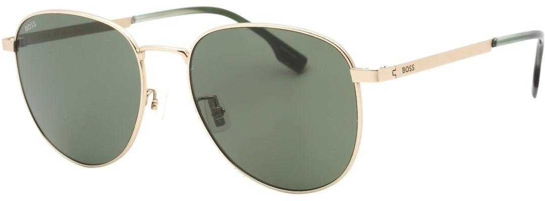 Hugo Boss - "1536/F/S 0AOZ QT" Sonnenbrille für Herren (Gold/Grün)
