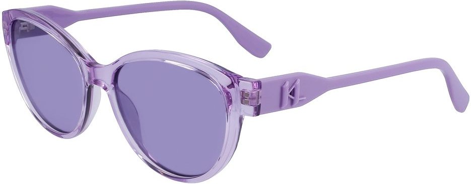 Karl Lagerfeld Lila Injizierte Sonnenbrille