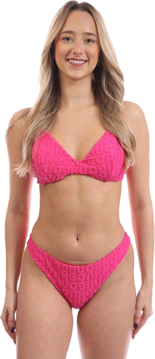 Hugo - "Towel Tanga" Bikini-Set für Damen (Pink)