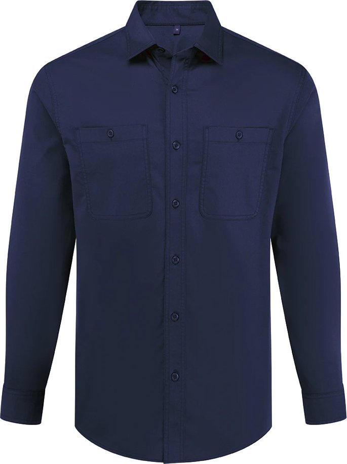 Premier - "Utility 2.0" Hemd für Herren/Damen Unisex (Marine)