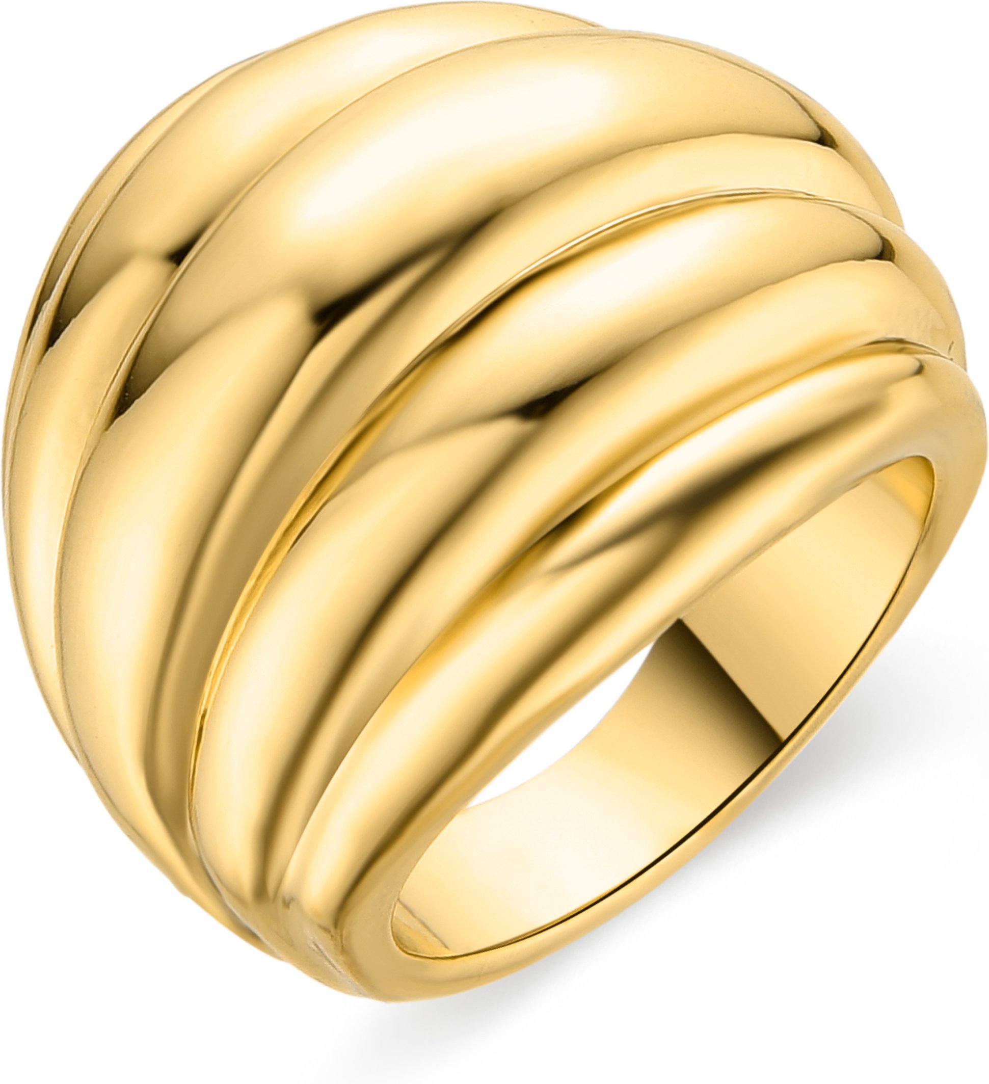 Luxenter Abalt Ring aus 18k Gelbgold