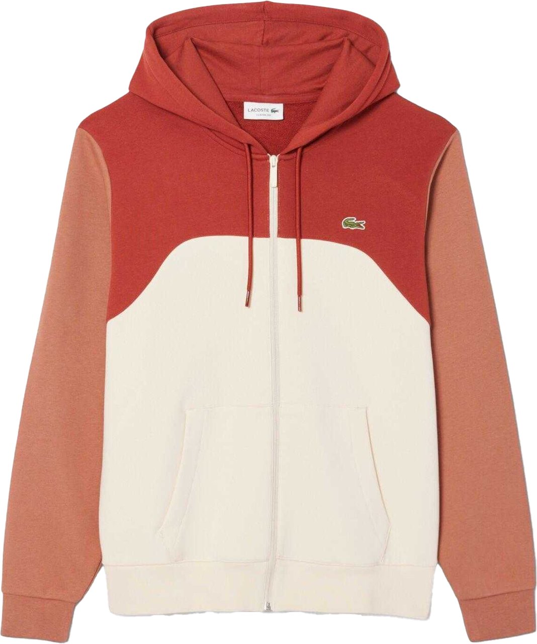 Lacoste - Hoodie mit durchgehendem Reißverschluss für Herren (Bunt)
