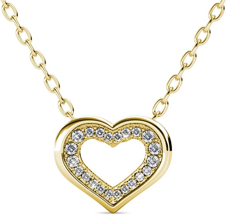 Zeal Anhänger - Gold und Kristall