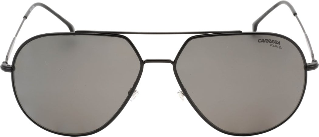 Carrera - Sonnenbrille mit mattschwarzem Rahmen und grauen PZ-Gläsern
