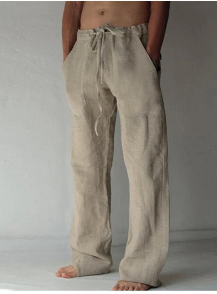 Thumbnail - Herren Plus-Size Drawstring Lockere Passform Hose