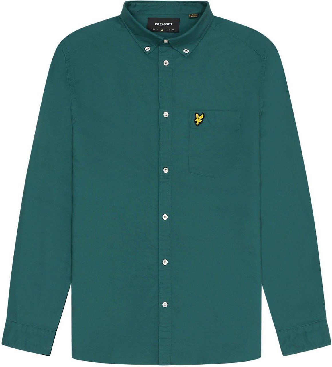 Lyle & Scott - Hemd für Herren Oxford-Stil (Grün)