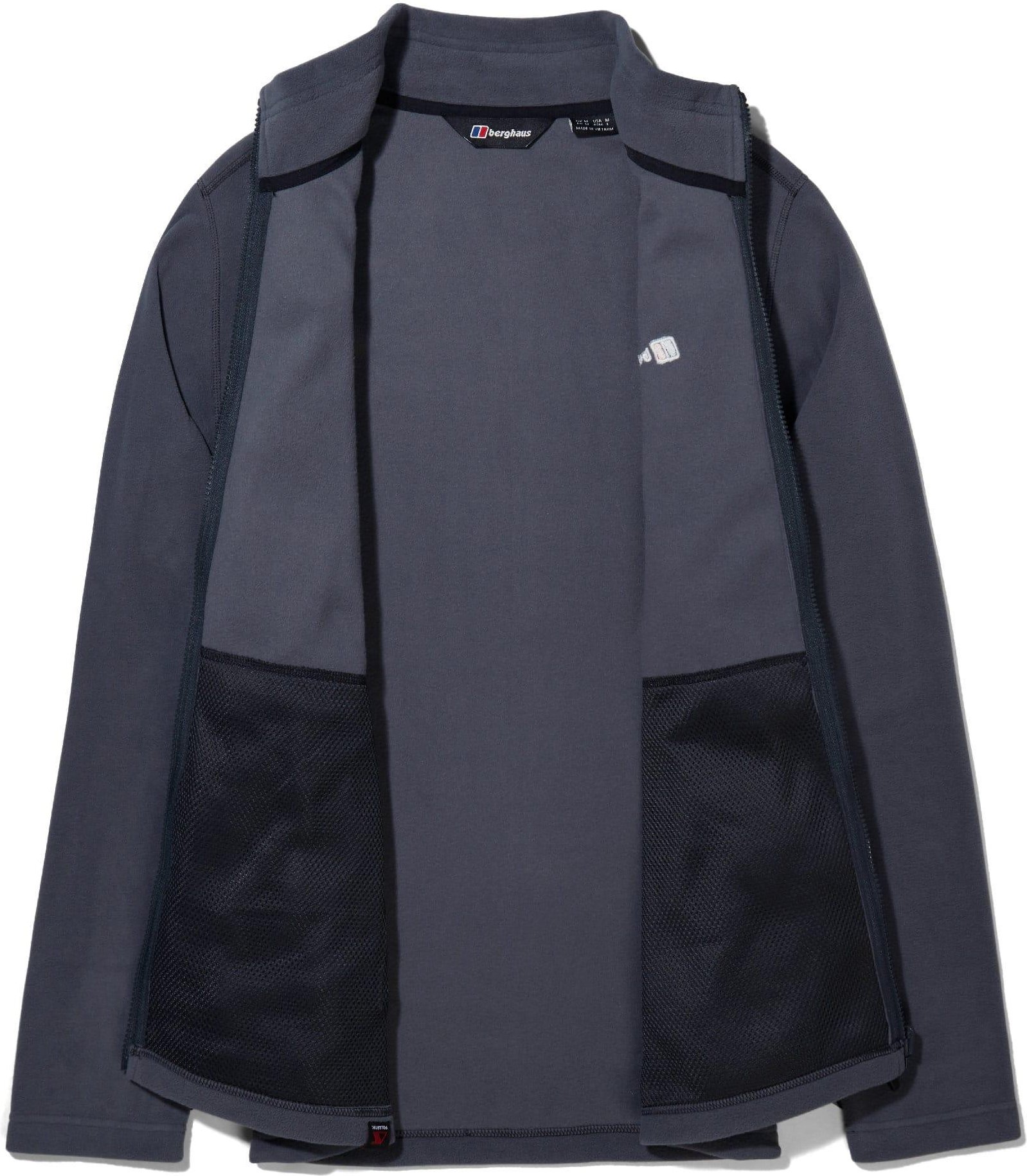 Berghaus - "Prism Micro InterActive" Fleecejacke für Herren, Polartech-Material (Grau)