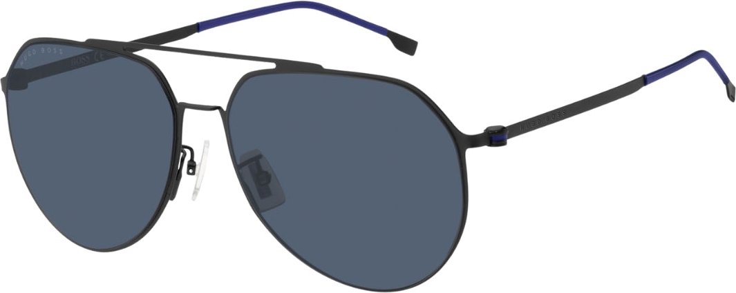 Hugo Boss 1404 0003 KU Schwarze Sonnenbrille