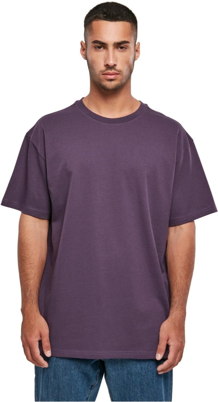Schweres Oversize-T-Shirt - Purple Night