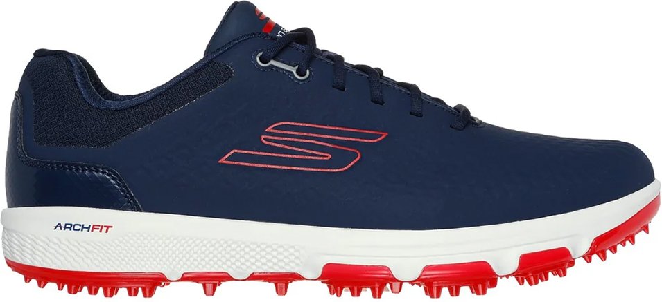 Skechers - Herren/Damen Unisex Golfschuhe "Go Golf Pro 6" (Marineblau/Rot)