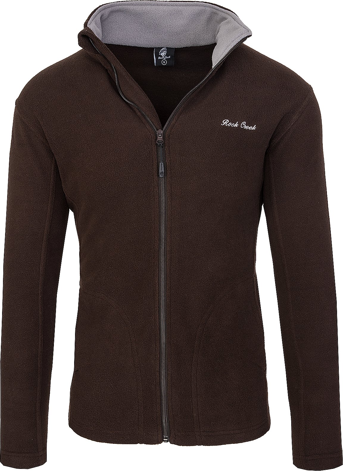 Thumbnail - Rock Creek Fleecejacke Braun