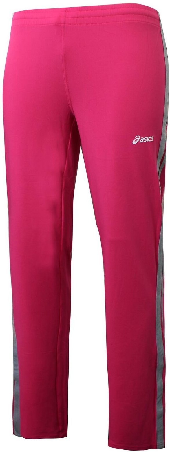 Asics aufwärmen Frauen rosa Trackhosen