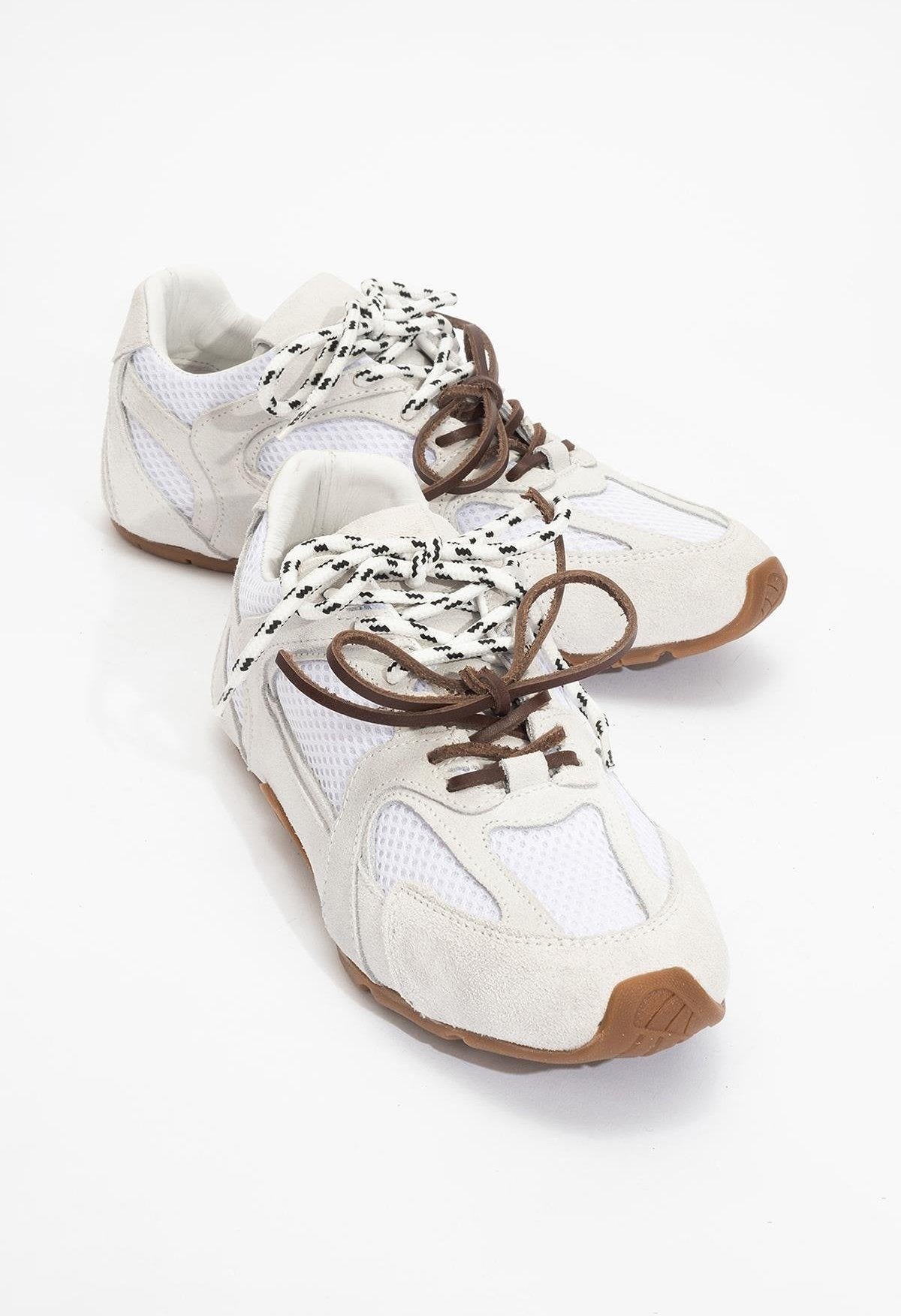 Selena Leder Turnschuhe Damen