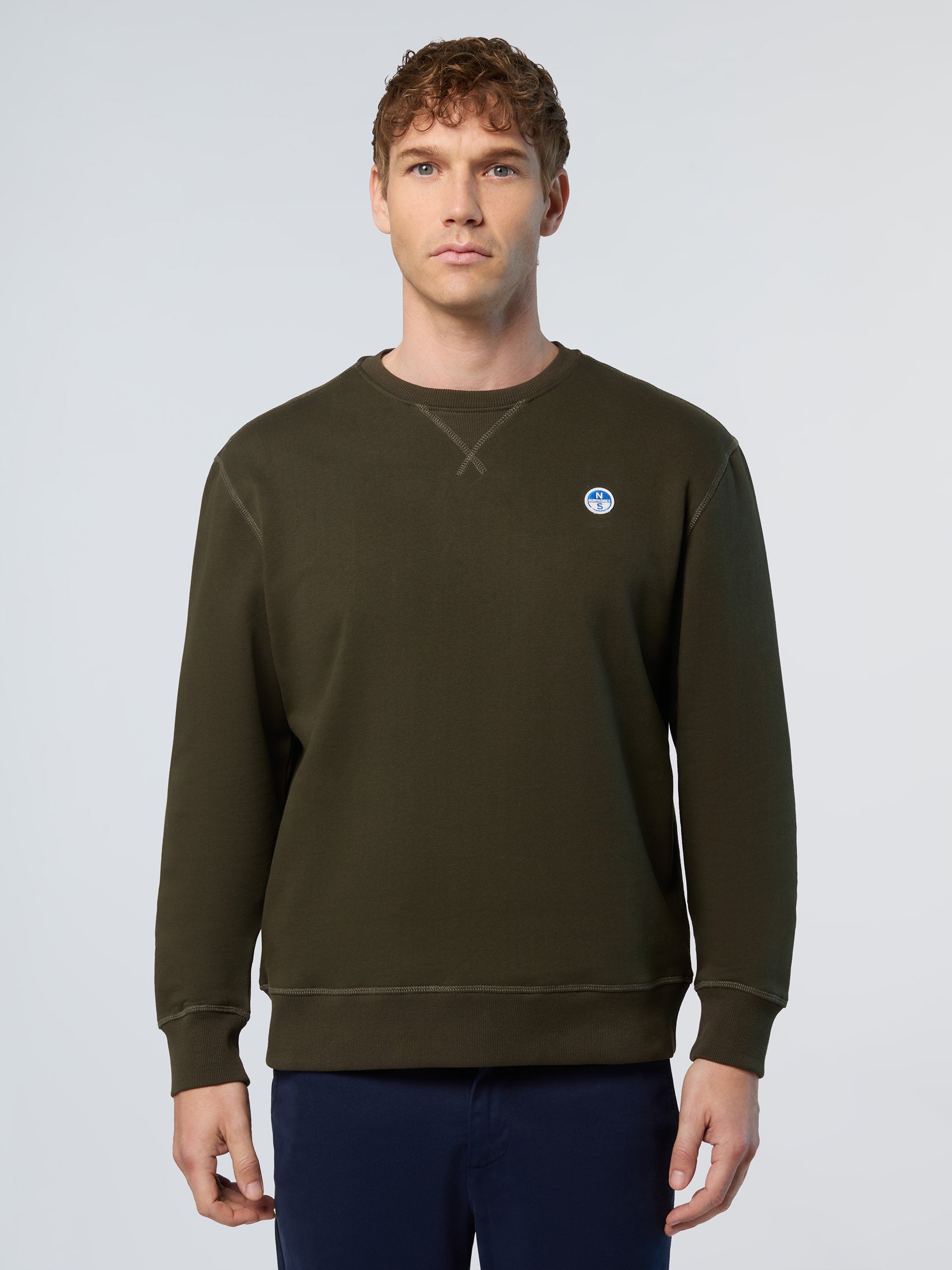North Sails Sweatshirt Mit North Sails Aufnäher