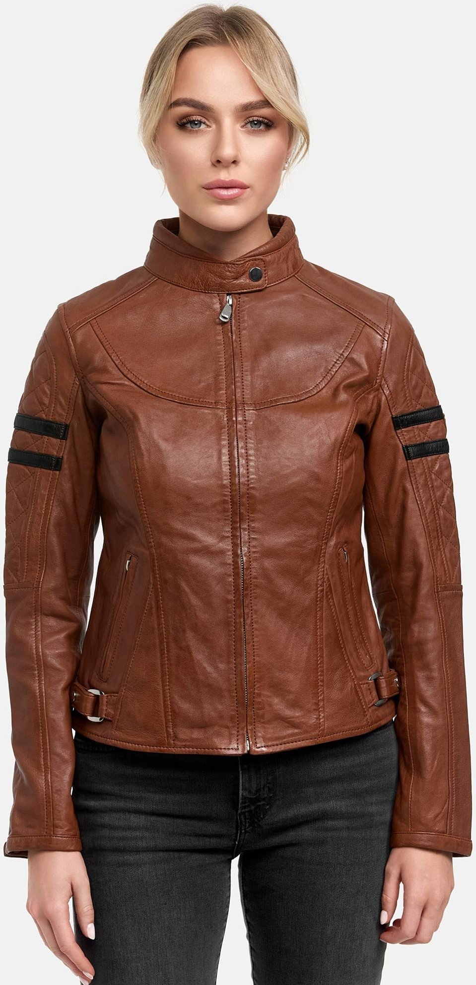 Tazzio Damen Lederjacke