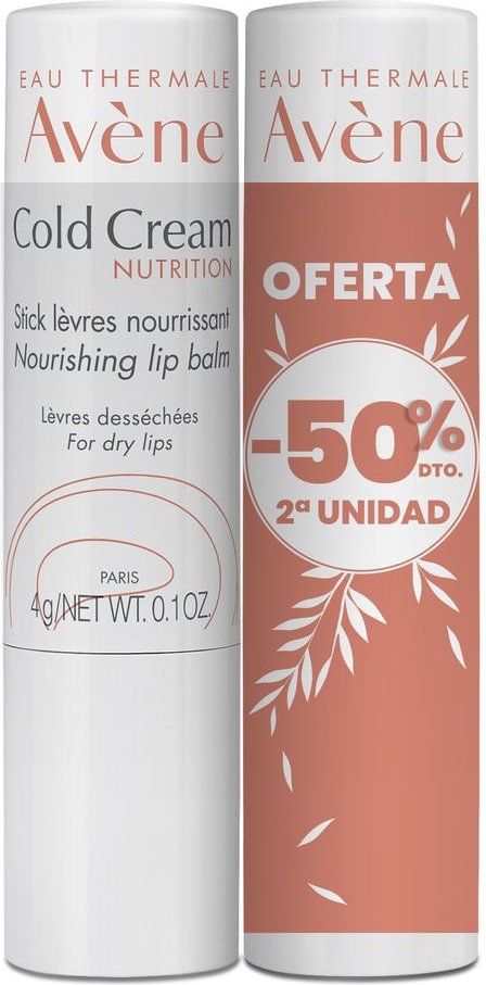 Cold Cream Pflegender Lippenstift 2 X 4 gr