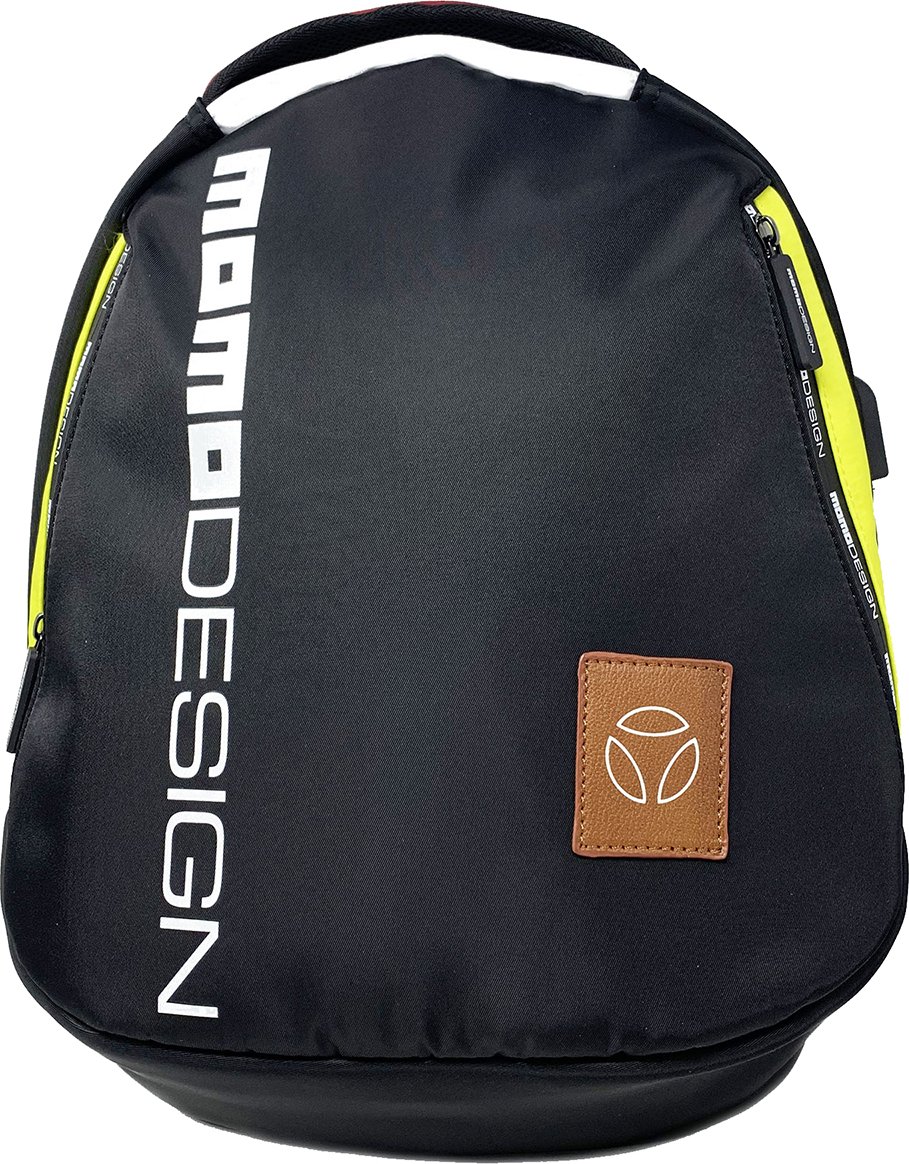 Momo Design Rucksack BLACK AND COGNAC