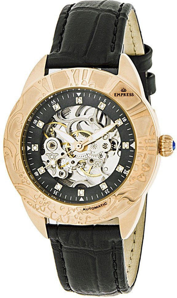 Empress Godiva Automatikuhr mit Lederarmband MOP