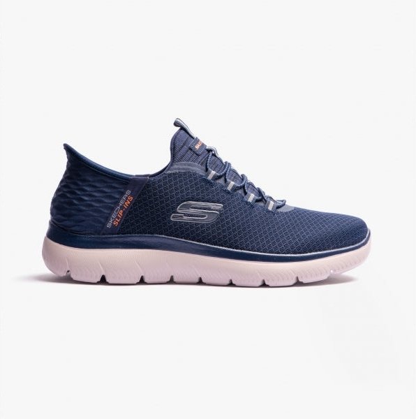Skechers 232457/nvy Summits - High Range Herren Bungee Schnürschuhe Navy