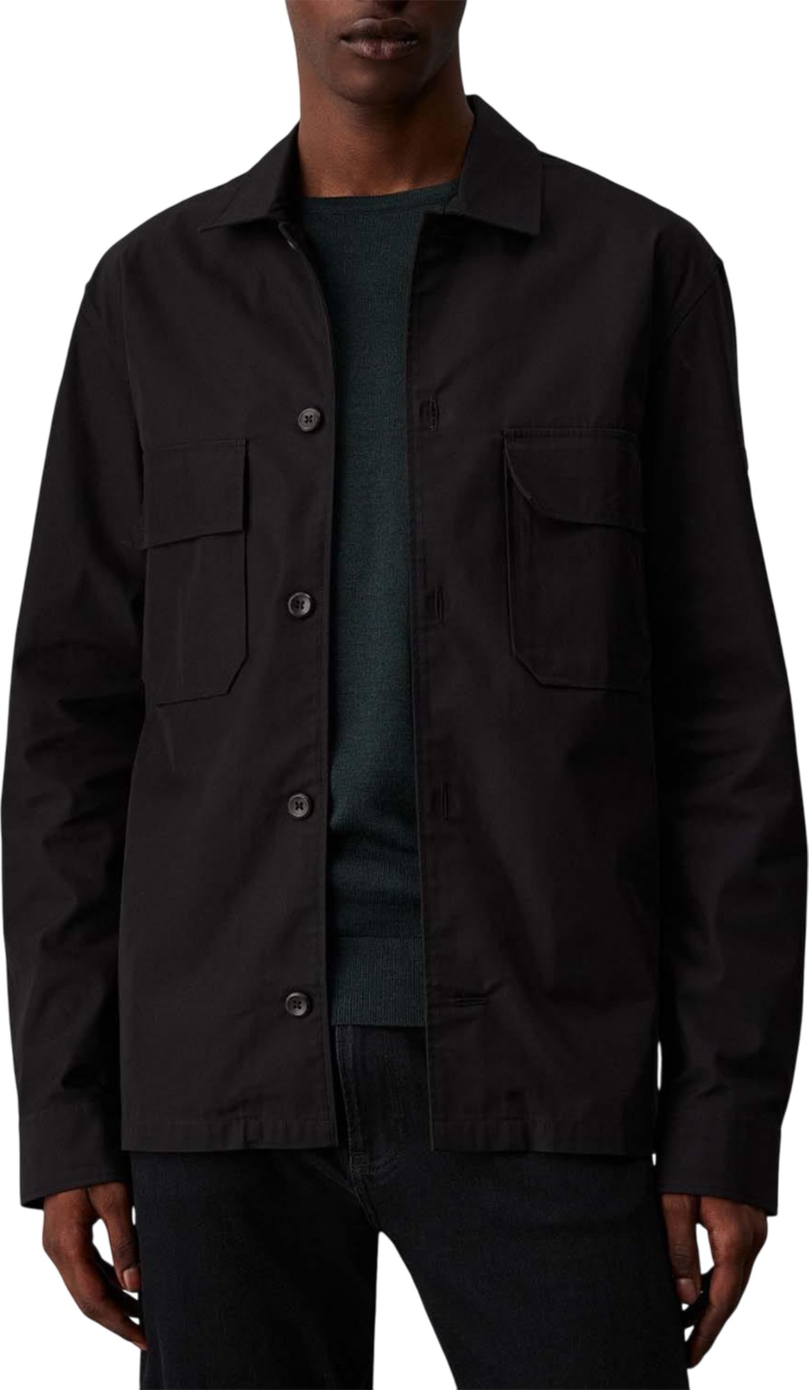 Calvin Klein - Hemdjacke für Herren (Schwarz)