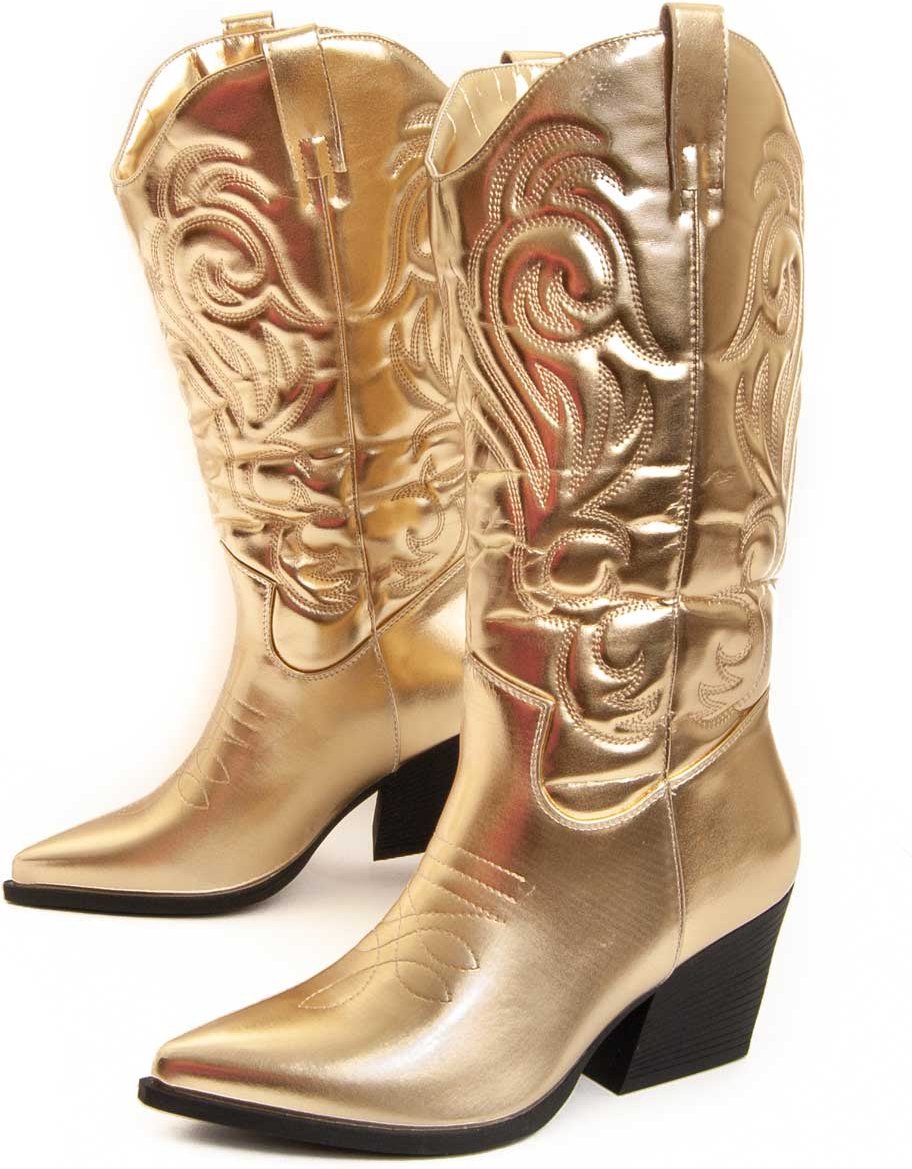 Montevita Absatzstiefel Bottavita13 in Gold