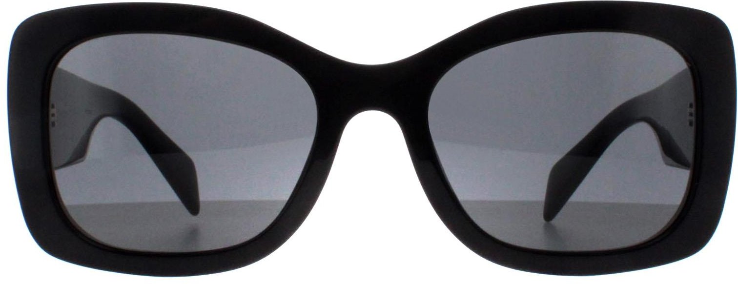 Prada PRA08S 1AB5S0 schwarz dunkelgrau Sonnenbrille