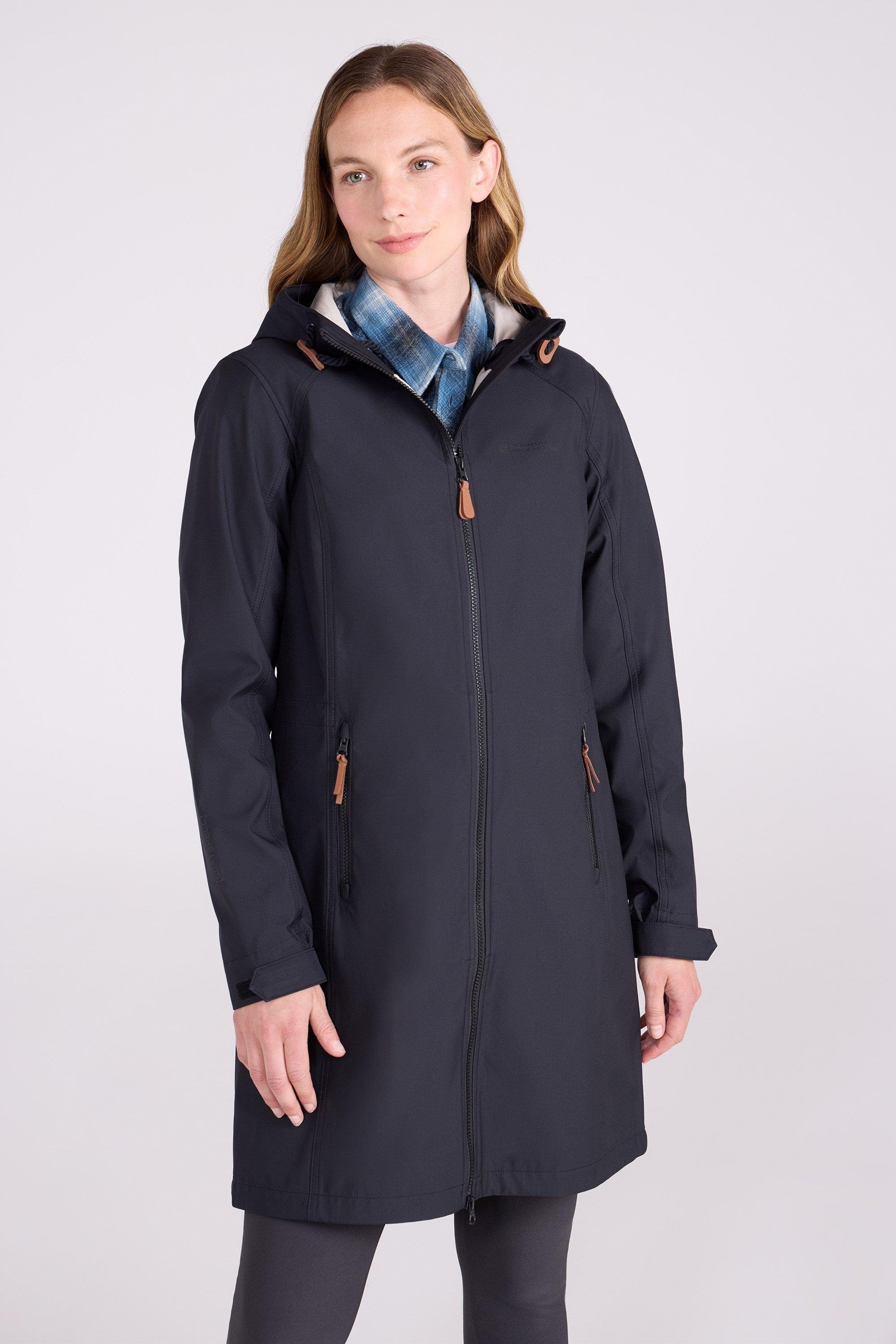 Mountain Warehouse - "Ioana" Softshelljacke für Damen (Schwarz)