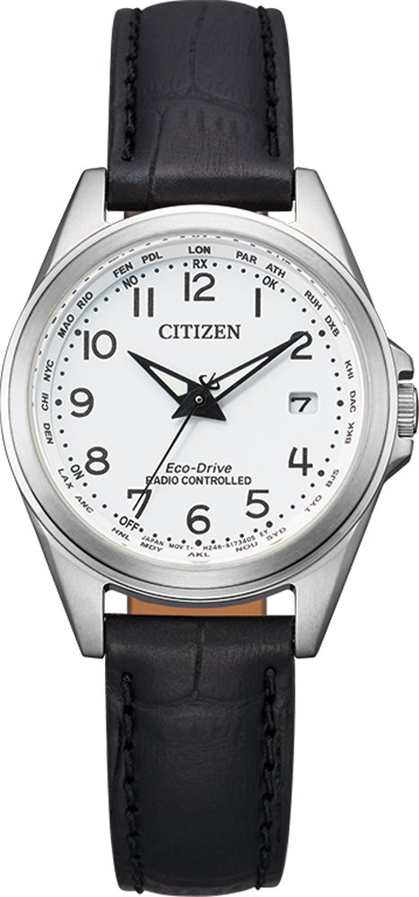 Citizen Schwarz Damen Armbanduhr EC1180-14A