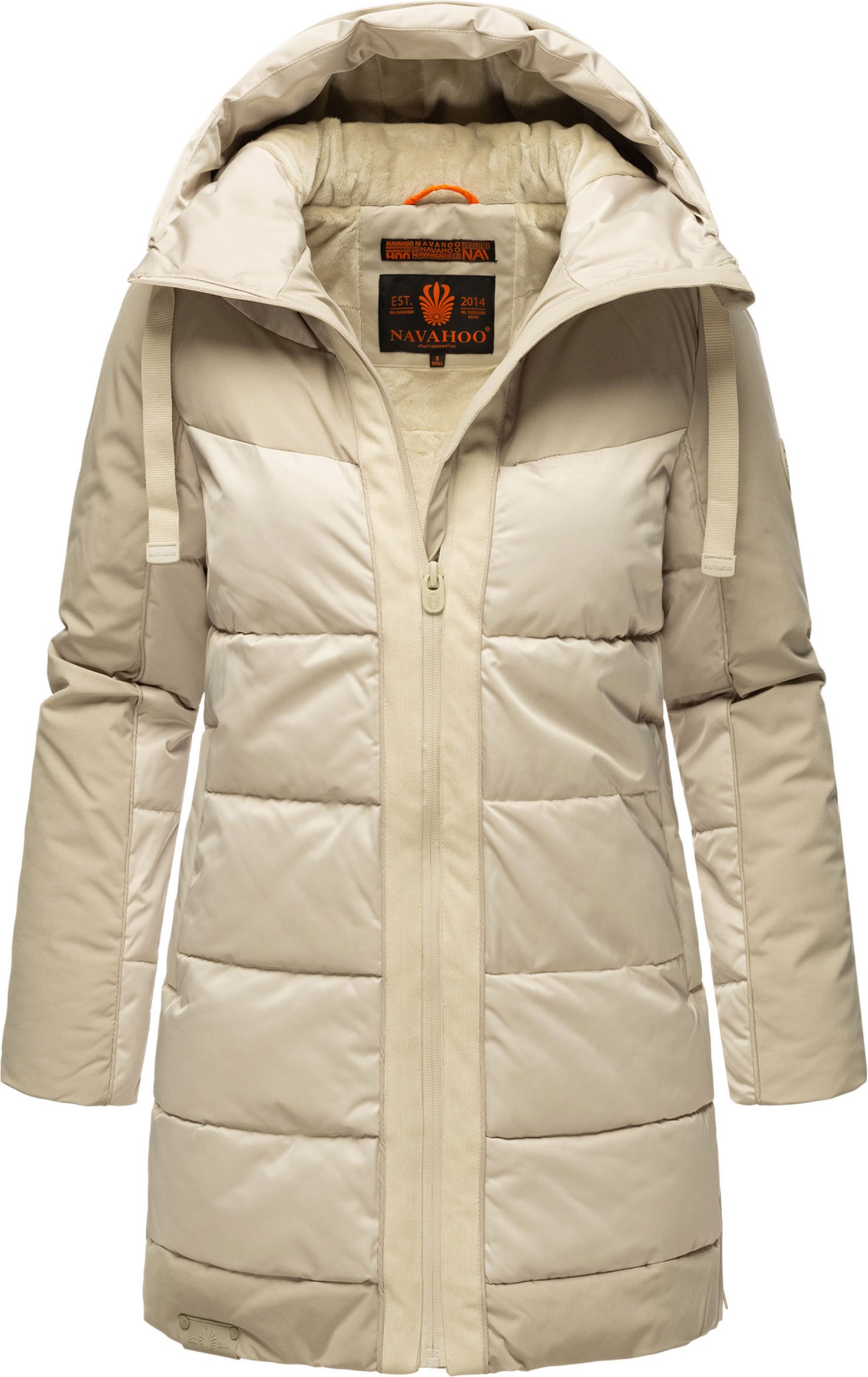 Navahoo Damen Winterjacke Samtkätzchen – Stylisch & Warm