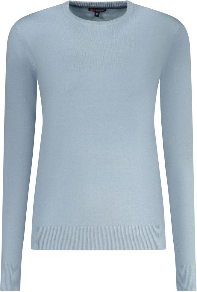 Gestickter Wollmix Rundhalsausschnitt Pullover