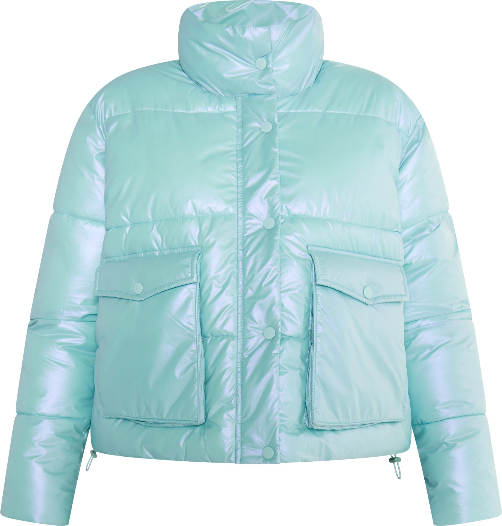 Mymo Winterjacke Damen Lagune Minze