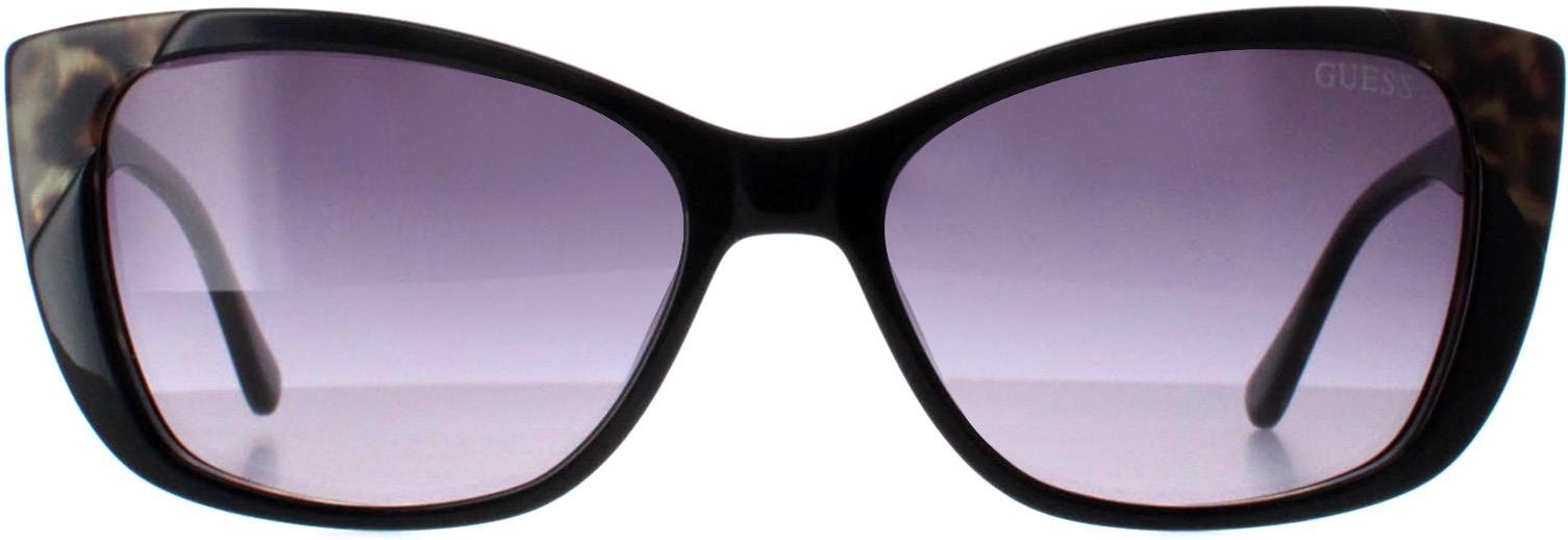 Guess GU7511 05B zwart donkerblauw gradiënt zonnebril