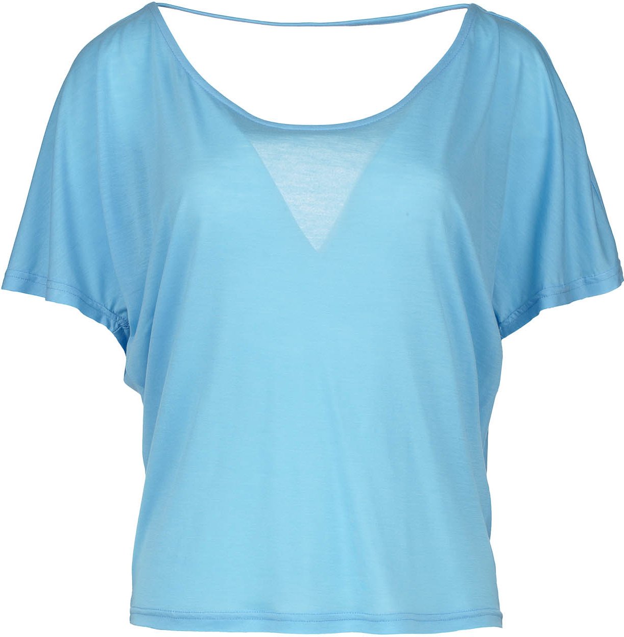 Thumbnail - Himmelblaues Drape Back Top