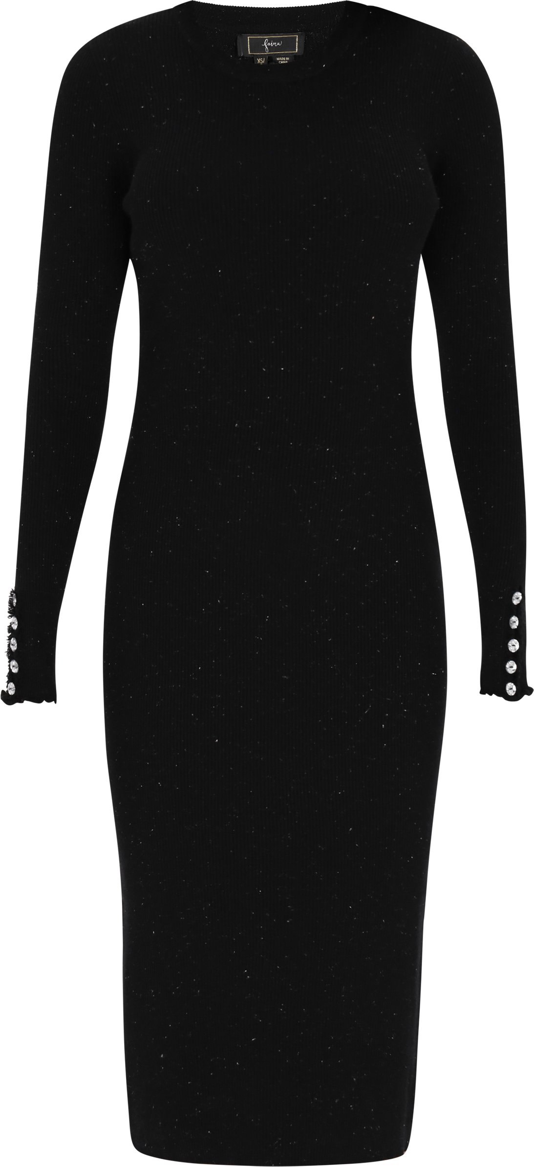 Faina Kleid Frauen Schwarz