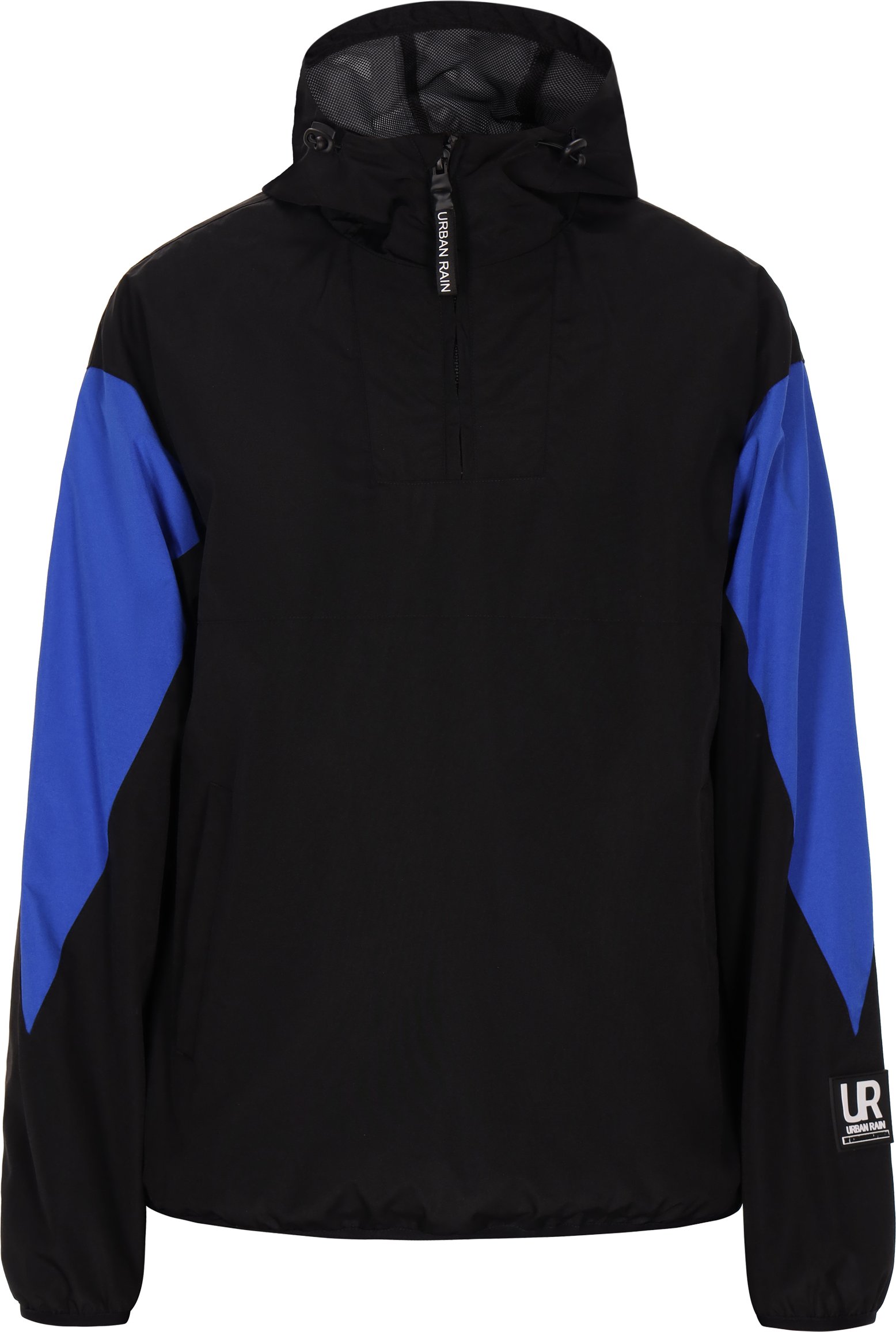 Schmuddelwedda Blouson Herren Schwarz Königsblau Colorblock