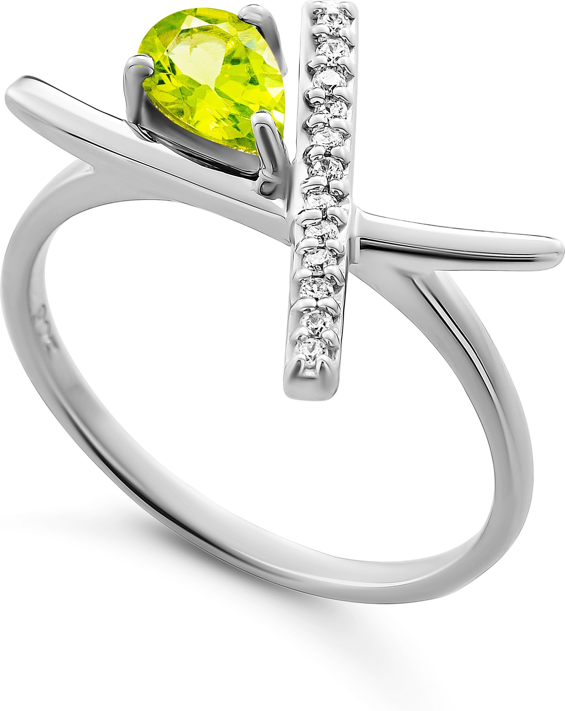 Orphelia 'Charlotte' Damen-Ring aus 925er Sterlingsilber – Silber ZR-7580/G