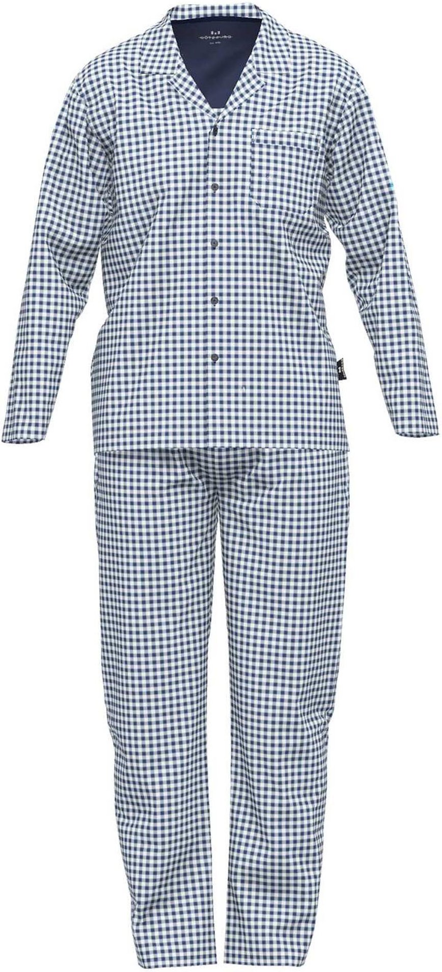 Gotzburg Schlafanzug Kariert Pyjama