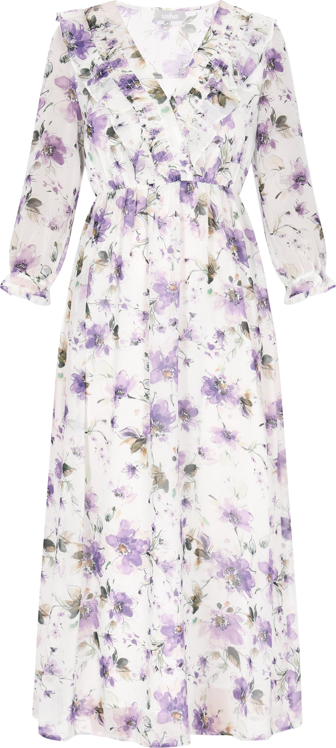 usha Kleid Frauen violett mehrfarbig